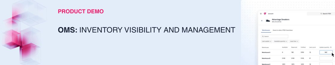 VTEX OMS Inventory