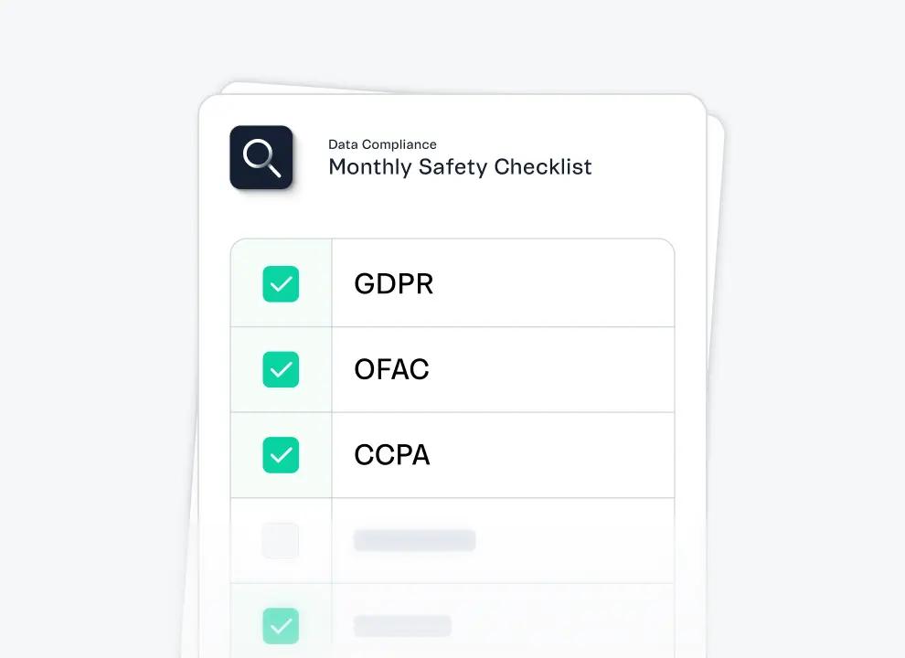 Cumpra os requisitos de compliance