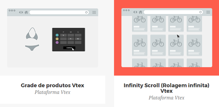 [Funcionalidade VTEX] Grade de Produtos e Rolagem Infinita