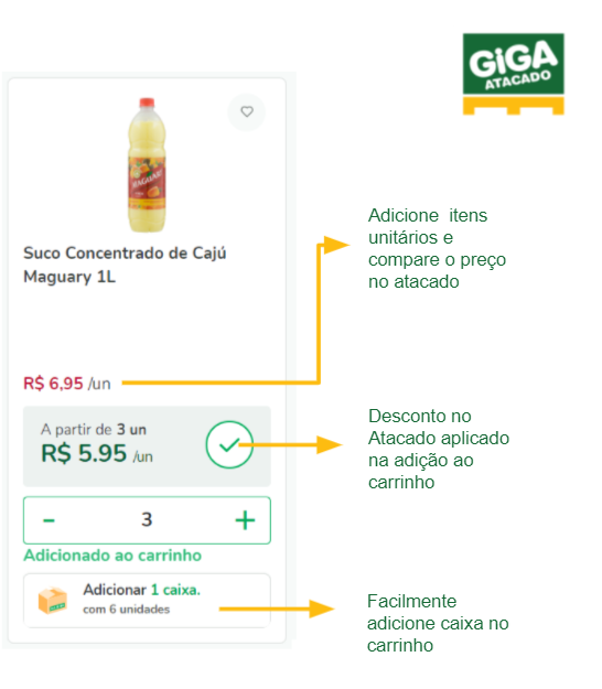 Giga Atacado - Já começou o Giga Oferta! Essa é a sua